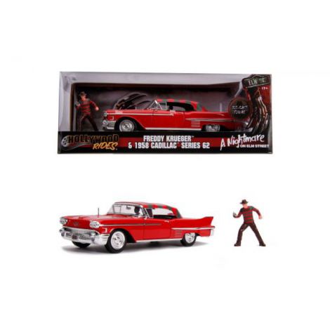 Macheta Metalica Freddy Krueger 1958 Cadillac Model 62 Scara 1 La 24 - imagine 9